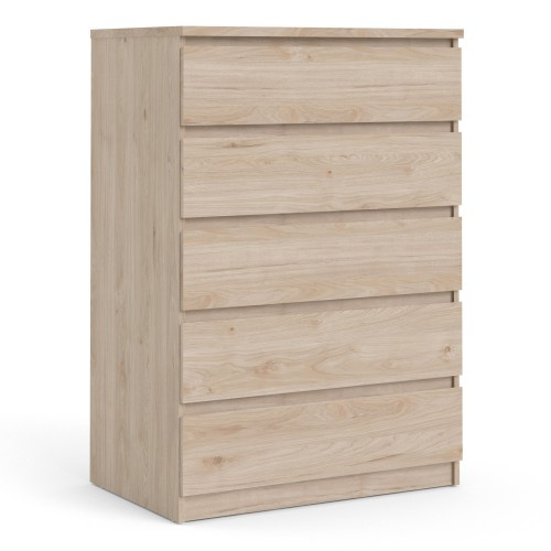 Caia Chest of 5 Drawer Oak