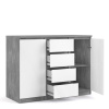 70276236gxuu-Caia-Sideboard-4-Drawers-2-Doors-in-Concrete-and-White-High-Gloss-IWFurniture-3.png