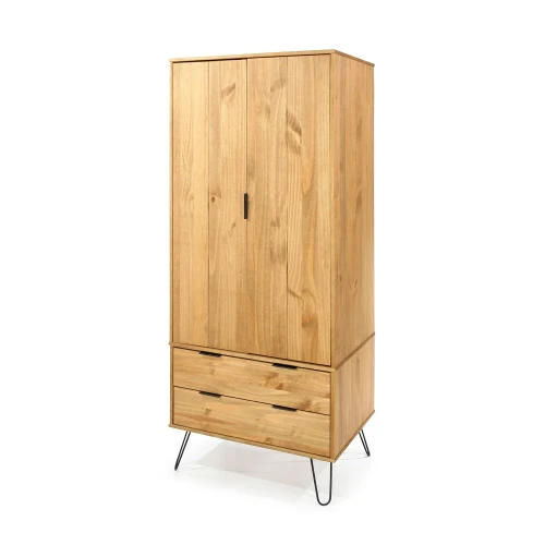 Augusta Pine 2 Door Wardrobe