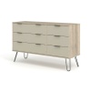 Augusta Driftwood 6 Drawer Chest Of Drawers