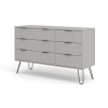 Augusta Grey 6 Drawer Chest Of Drawers