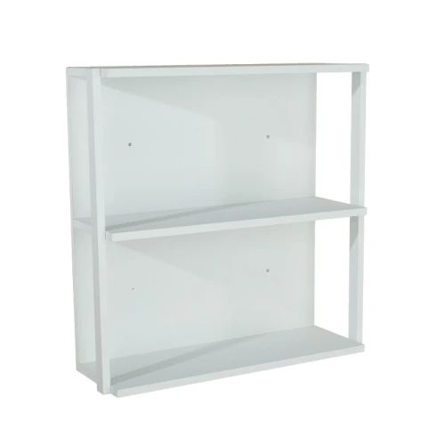 Arran 3 shelf medium wall unit white