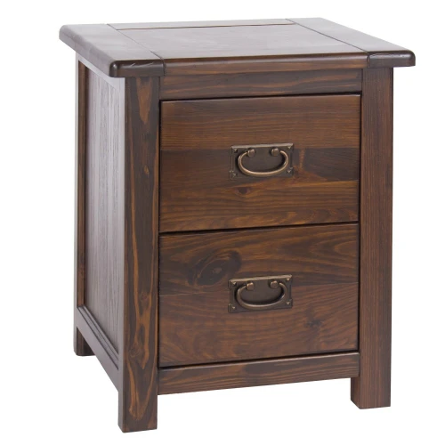 Boston 2 drawer bedside