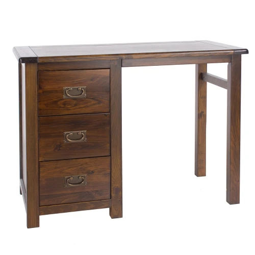 Boston single pedestal dressing table