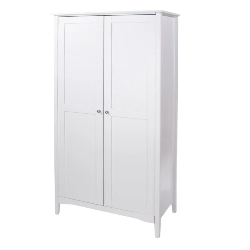 Como White 2 door wardrobe