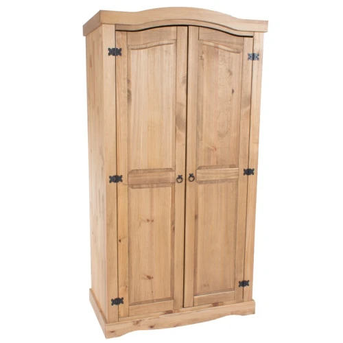 Corona 2 Door Wardrobe Pine