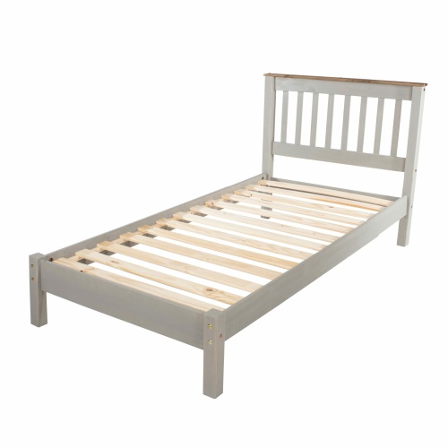 Corona 3ft Low End Bed Grey