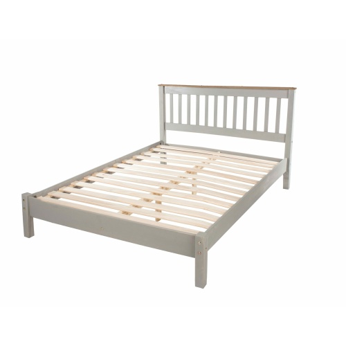 Corona 4ft6 Low End Bed Grey