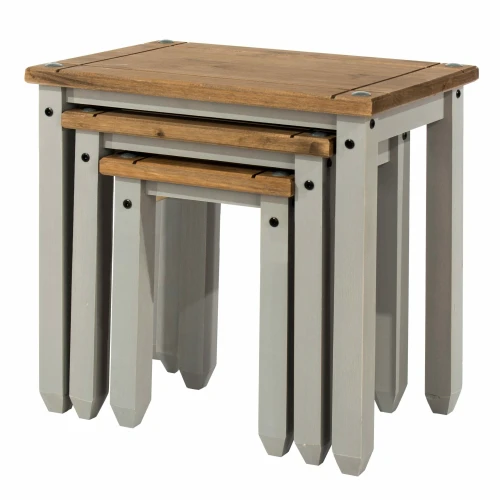 Corona Nest of Tables Grey