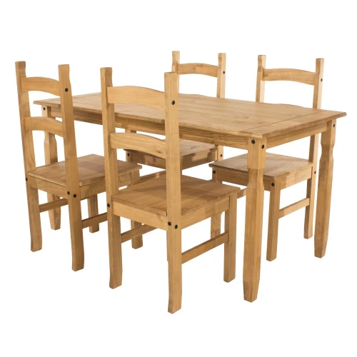 Corona 1180 Rectangular Dining Set Pine