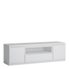 Ribo Wide TV cabinet White