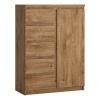 Ribo 5 drawer Cabinet Oak