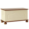 Hagen Blanket Box in Cream