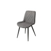 Aspen Grey Diamond Fabric Chair
