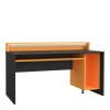 Tez Gaming Desk Black/Orange