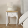 Bar White Iced Coffee Lacquer Nightstand