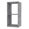 Mauro 1 Shelf Storage Unit Concrete Grey