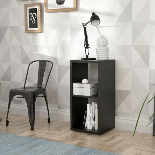 Mauro 1 Shelf Storage Unit Matt Black