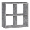 Mauro 2x2 Storage Unit Concrete Grey