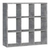 Mauro 3x3 Storage Unit Concrete Grey