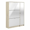 Shoe Cabinet 3 Flip Down Mirror Doors