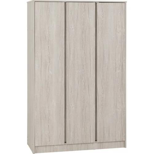 Malvern Urban Snow 3 Door Wardrobe