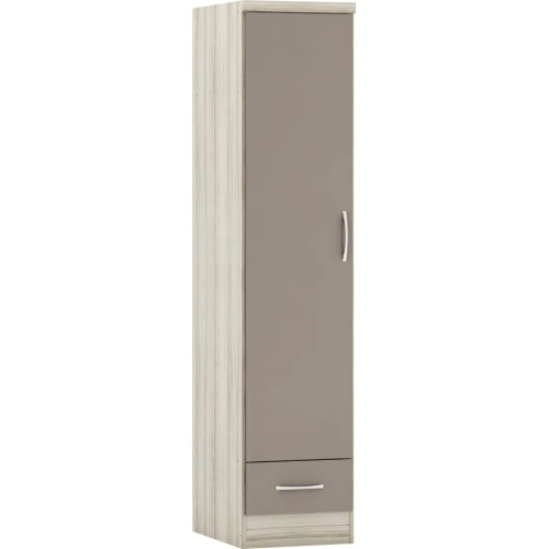 Nevada 1 Door Wardrobe Oyster