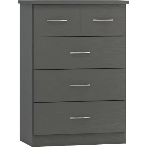 Nevada 3x2 Drawer Chest 3D Grey