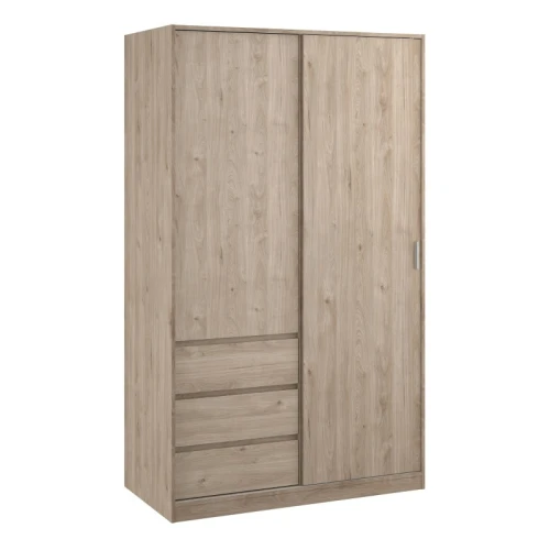 Caia Wardrobe with 1 Sliding Door Oak