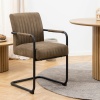 Adele Dining Chair Light Brown Pair