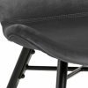 Batilda Dining Chair in Dark Grey Pair