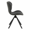 Batilda Swivel Dining Chairs in Grey Pair