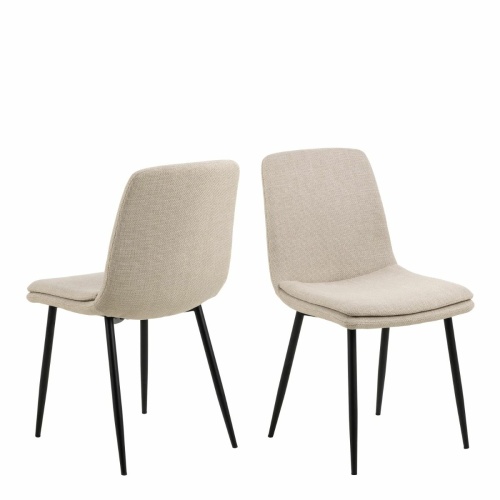 Becca Dining Chair in Beige Set of 4