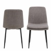 Becca Dining Chair in Grey Set of 4