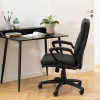 Brad Swivel Office Desk Chair Black