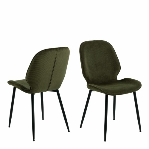 Femke Dining Chair Olive Green Set of 4