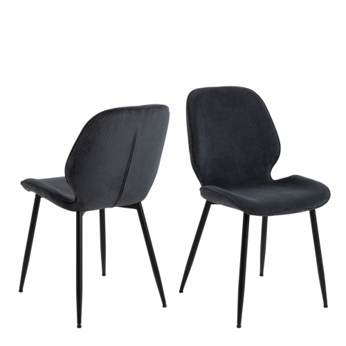 Femke Dining chair Anthracite Set of 4