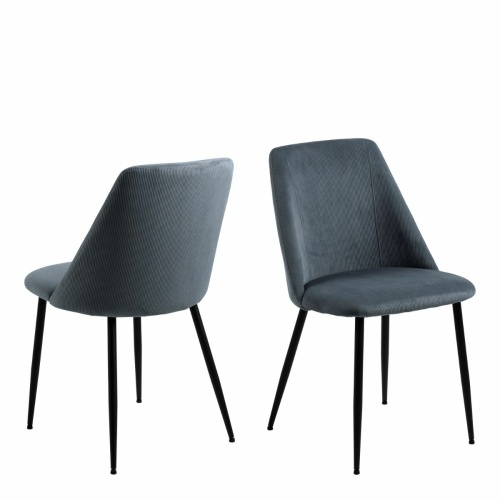 Ines Dining Chair in Grey Set of 4