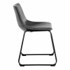 Oregon Dining Chair In Black Pair
