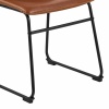 Oregon Dining Chair In Brown Pair