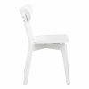 Roxby Dining Chair in White (Pair)