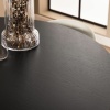 Roxby Round Dining Table in Black