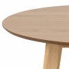 Roxby Round Dining Table in Oak 105