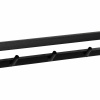 Seaford Coat Rack with Black Top