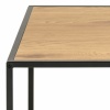 Seaford Coffee Table with Oak Top