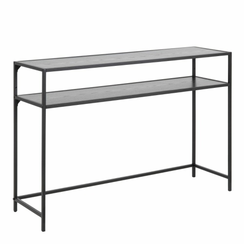 Seaford Console Table Black Top