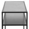 Seaford Console Table Black Top