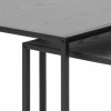 Seaford Nest of Tables Ash Black