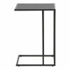 Seaford Side Table Black Top