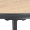 Seaford Small Side Table Oak Top